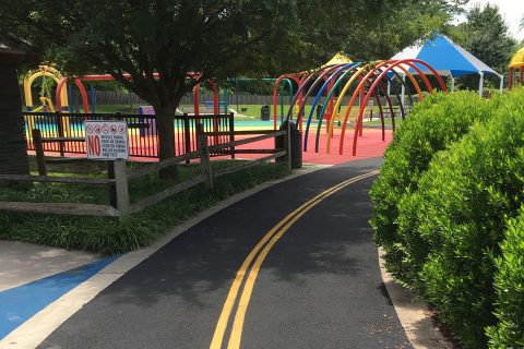 Local Playground Surfacing in East Midlands