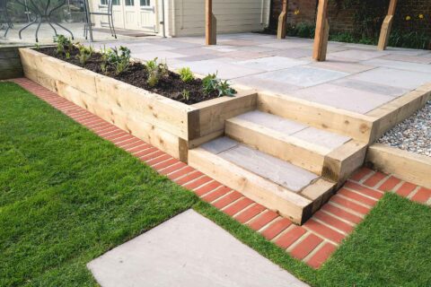 Indian Sandstone Patios in East Midlands